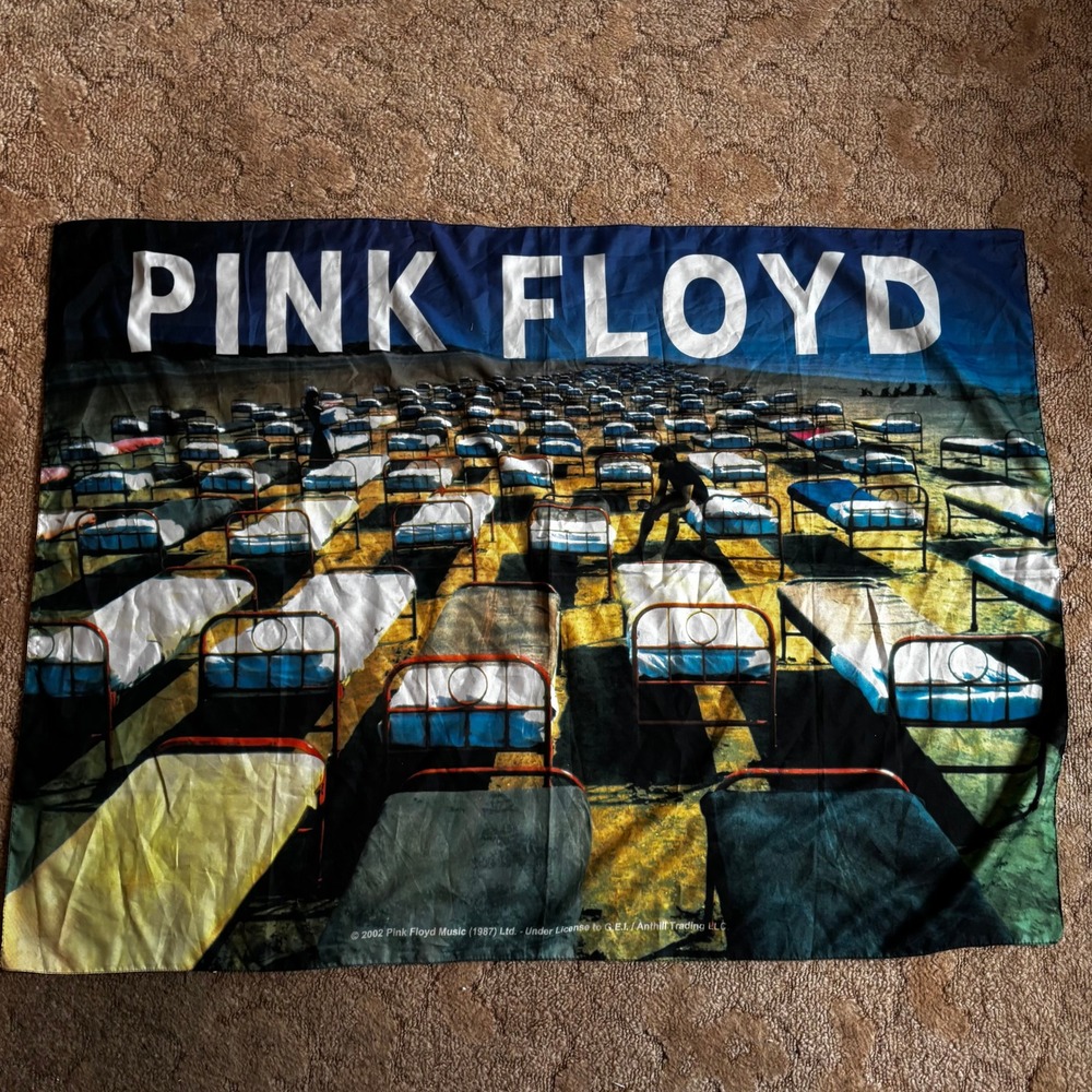 Vintage Pink Floyd A Momentary Lapse of Reason Fabric Poster Tapestry y2k Banner